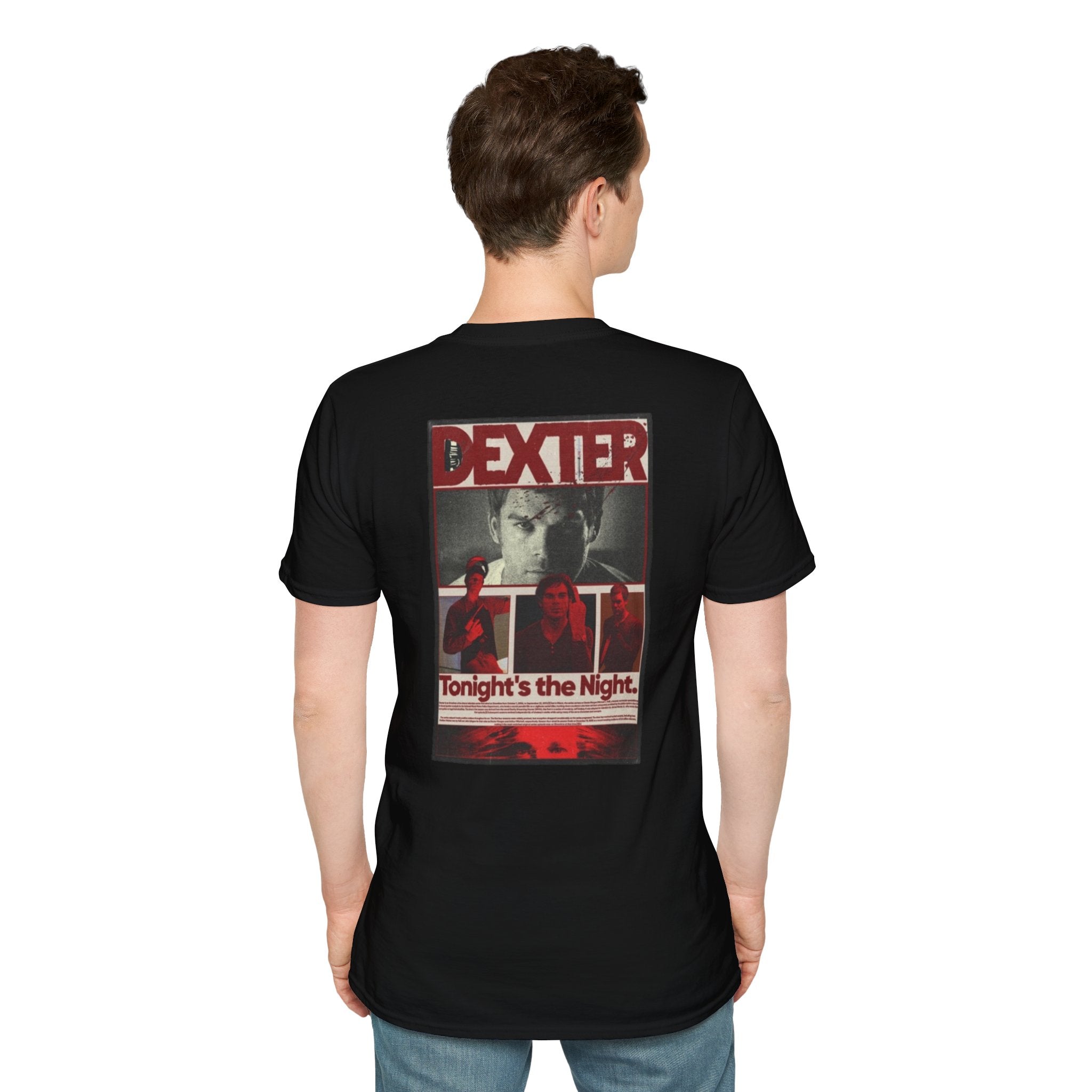 Dexter Graphic Tee — Tonight's the Night Poster Edition