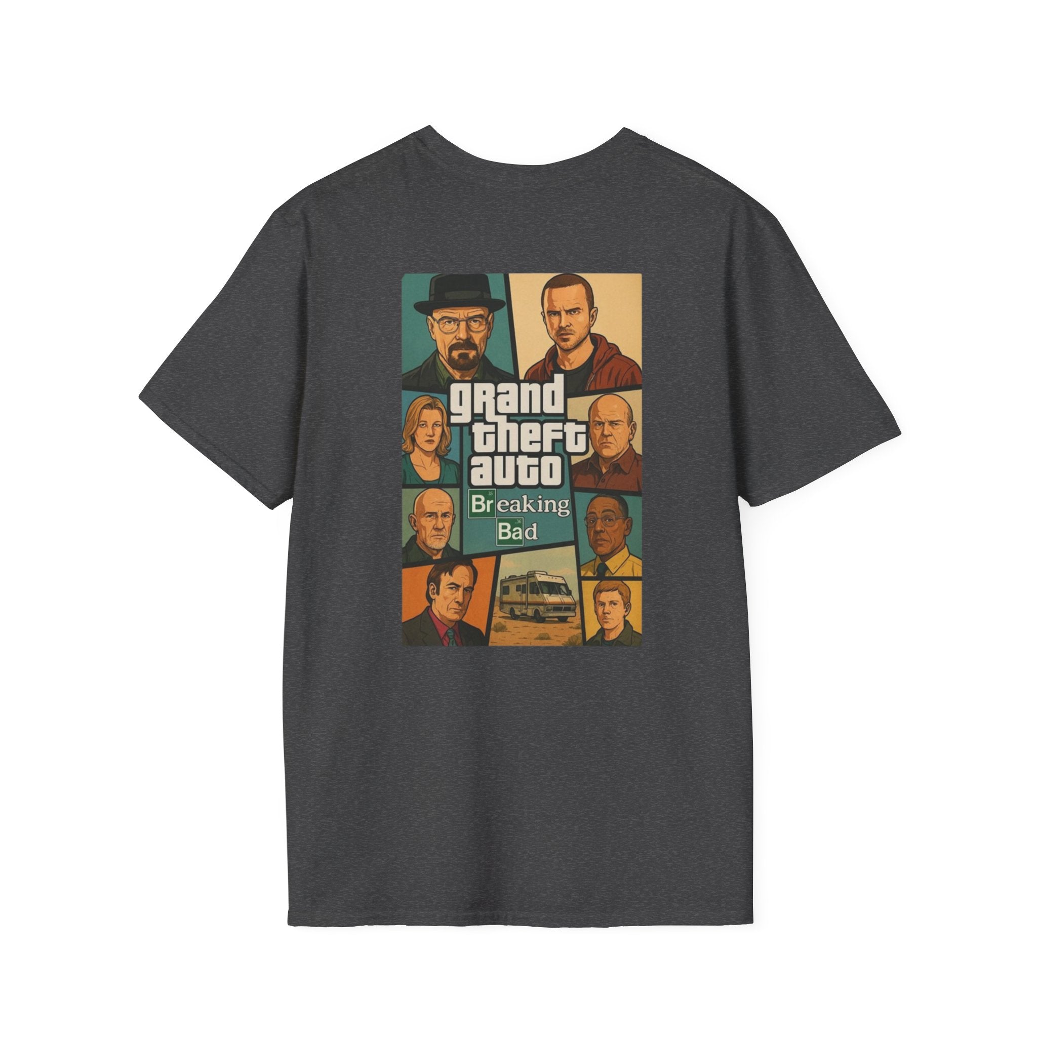 Breaking Bad x GTA Graphic Tee — Wanted Level Edition