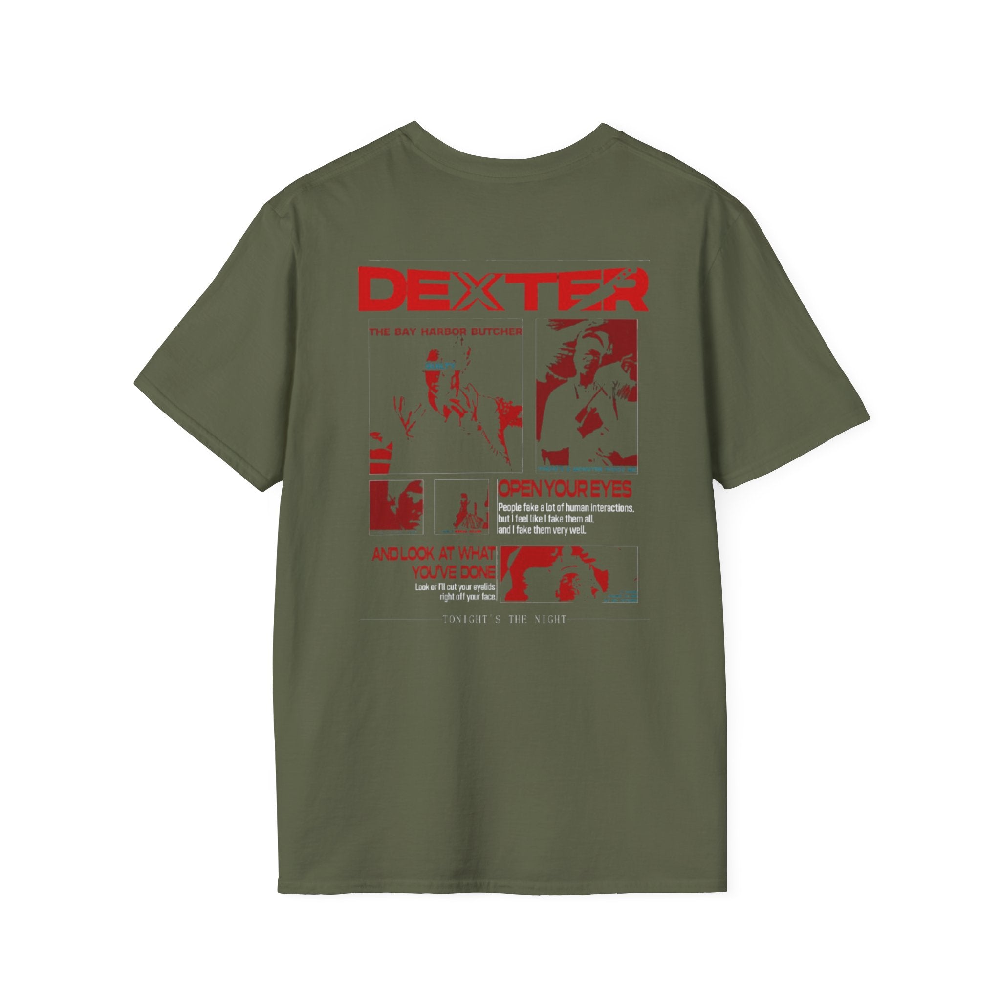 Dexter Graphic Tee — Open Your Eyes