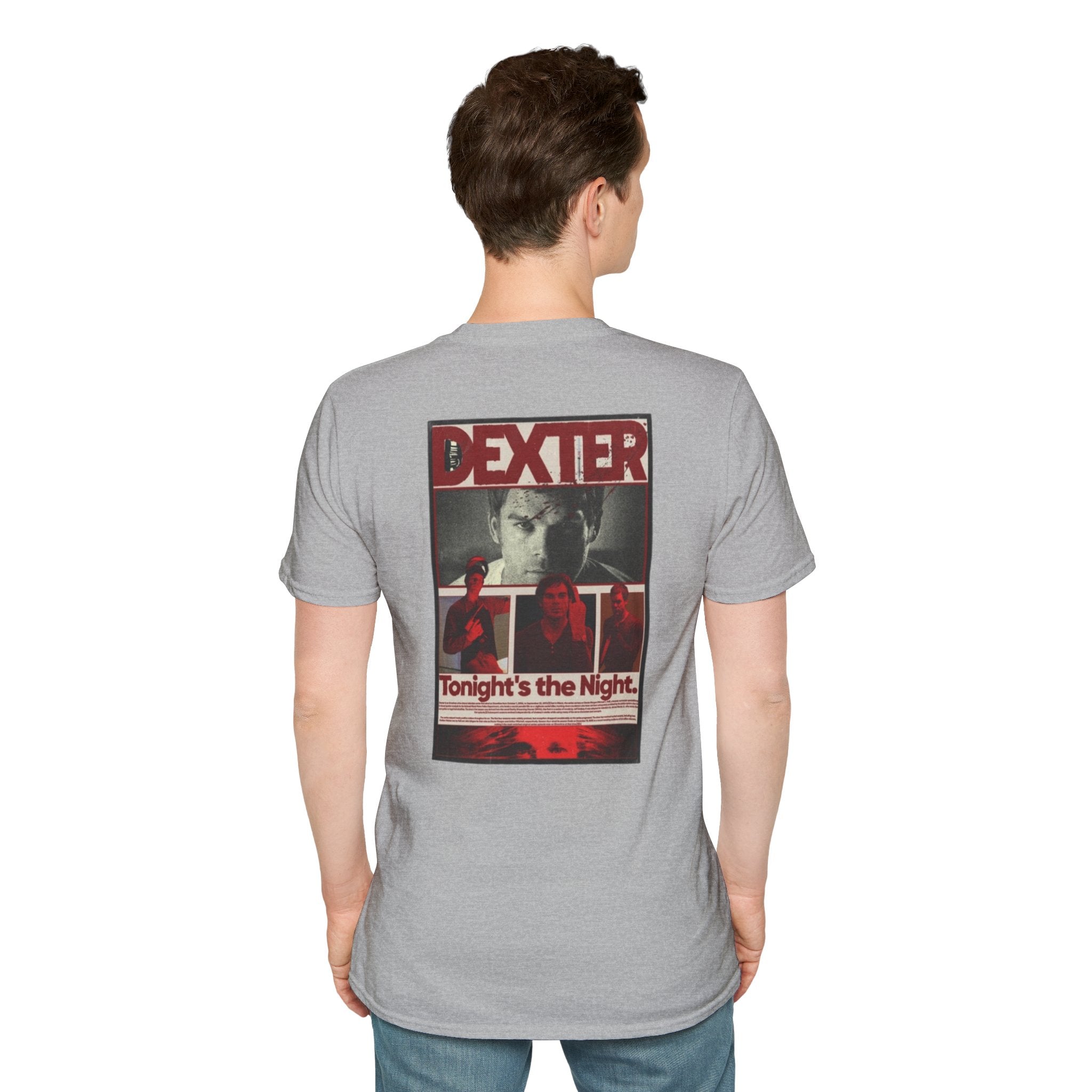 Dexter Graphic Tee — Tonight's the Night Poster Edition