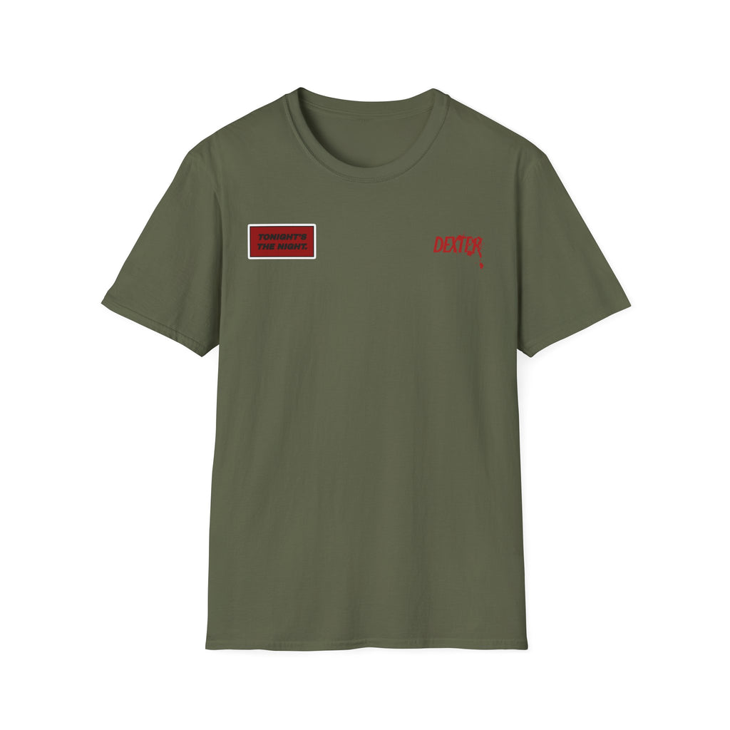 Dexter Graphic Tee — Blood Never Lies Edition